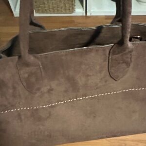 Time and Tru Brown Tote Bag